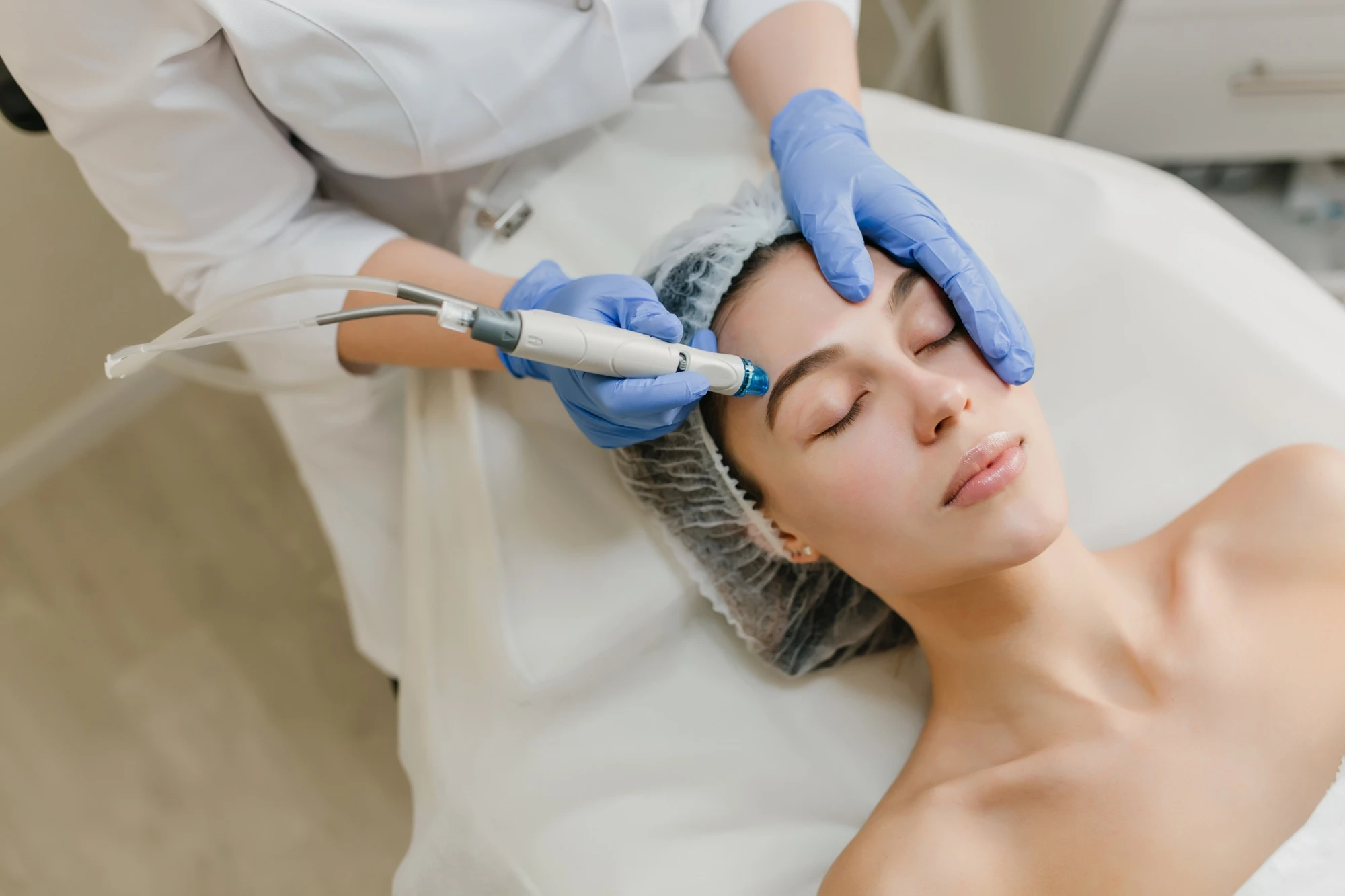 Advanced skin treatment at Biospheric, a beauty and wellness salon in Southampton